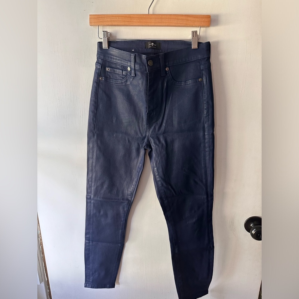 7FAMK Coated Jeans